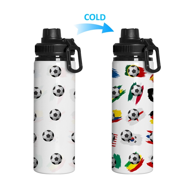 Color Changing Aluminum Sport Bottle